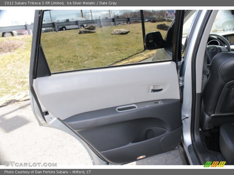 Ice Silver Metallic / Slate Gray 2012 Subaru Tribeca 3.6R Limited