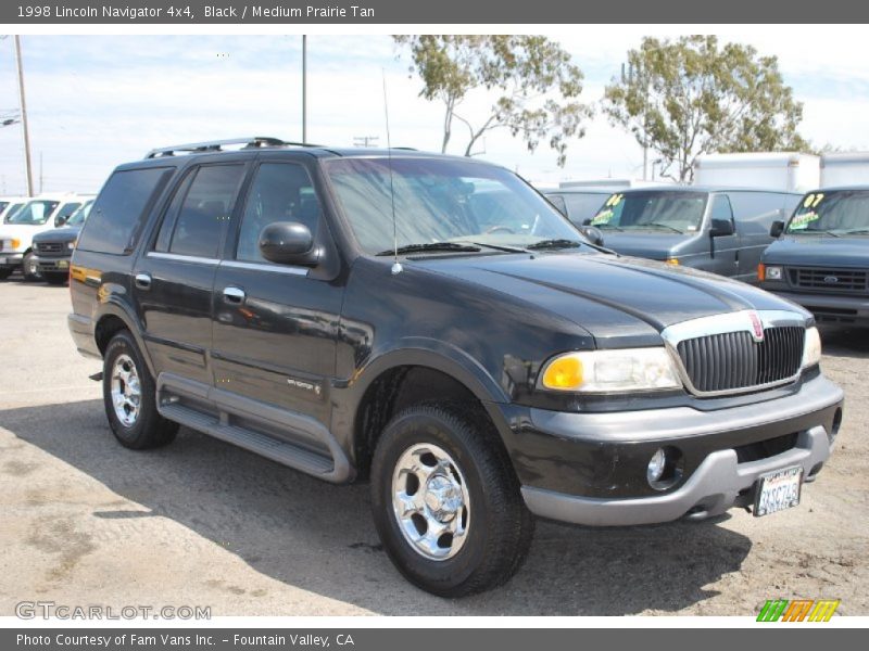 Black / Medium Prairie Tan 1998 Lincoln Navigator 4x4