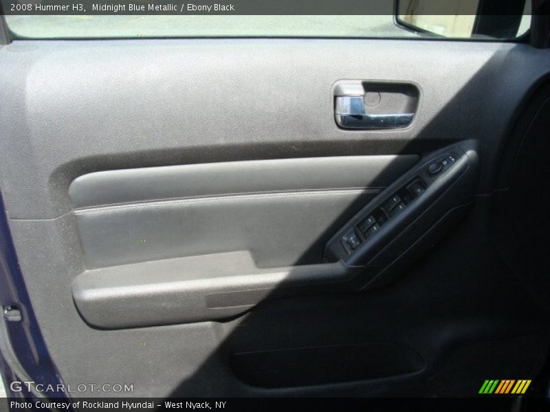 Midnight Blue Metallic / Ebony Black 2008 Hummer H3
