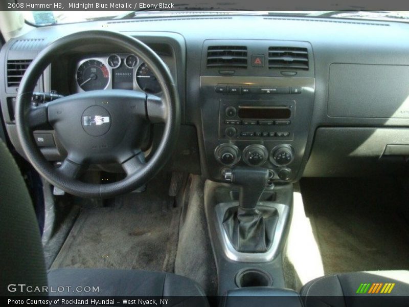 Midnight Blue Metallic / Ebony Black 2008 Hummer H3