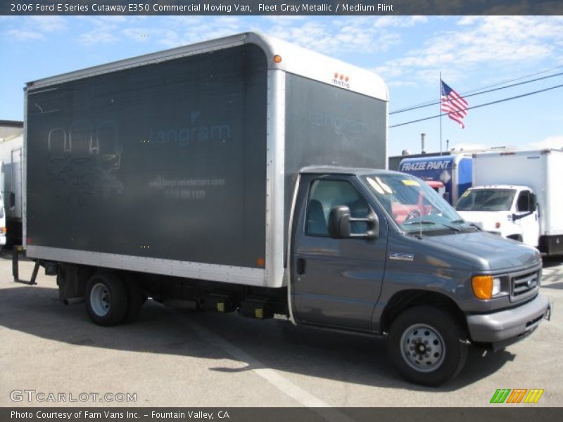 Fleet Gray Metallic / Medium Flint 2006 Ford E Series Cutaway E350 Commercial Moving Van