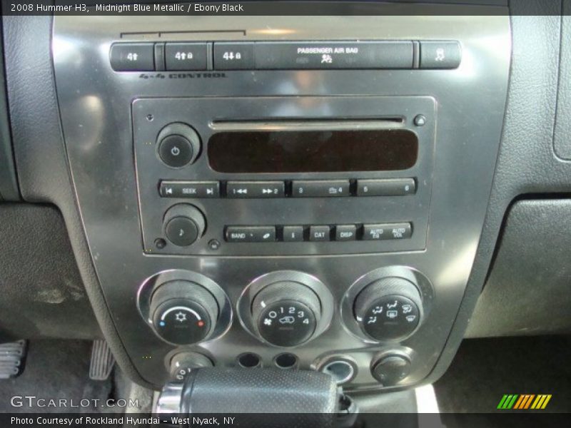 Midnight Blue Metallic / Ebony Black 2008 Hummer H3