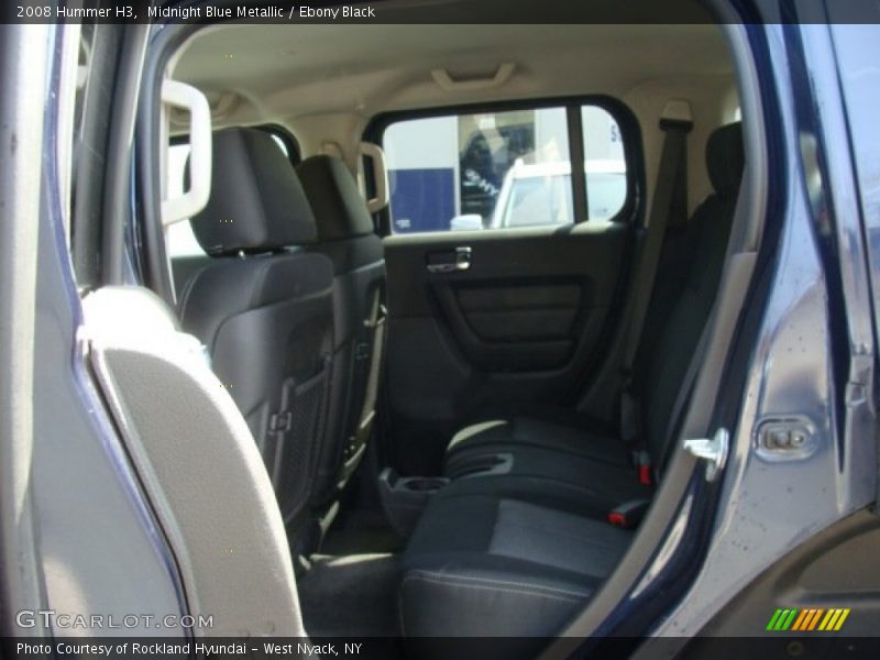 Midnight Blue Metallic / Ebony Black 2008 Hummer H3