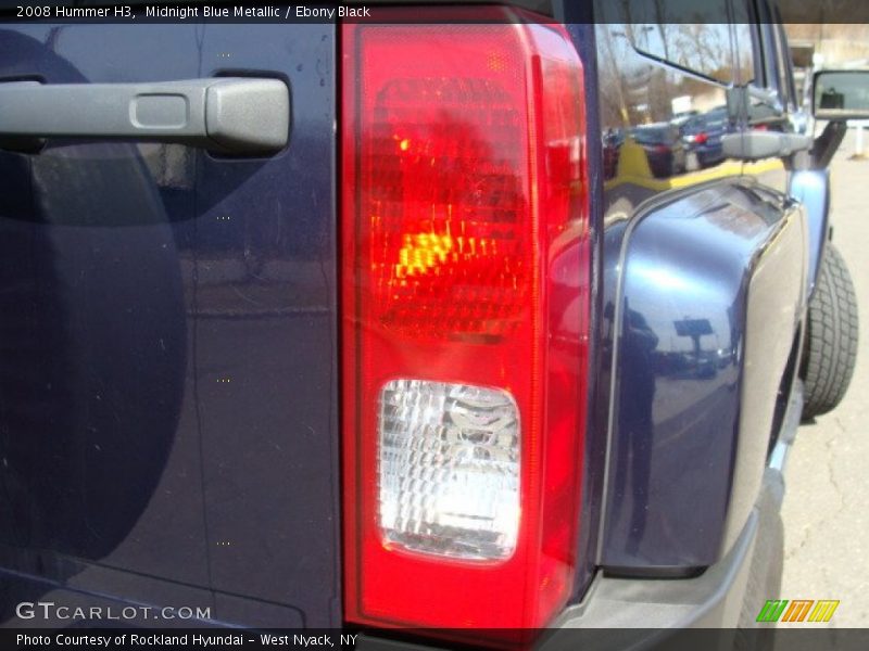 Midnight Blue Metallic / Ebony Black 2008 Hummer H3