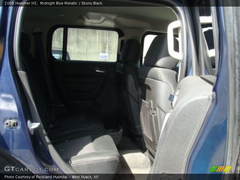 Midnight Blue Metallic / Ebony Black 2008 Hummer H3