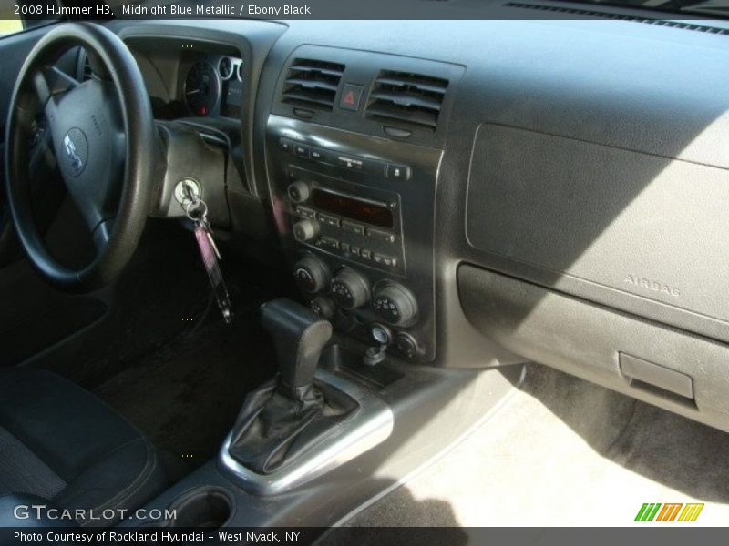Midnight Blue Metallic / Ebony Black 2008 Hummer H3