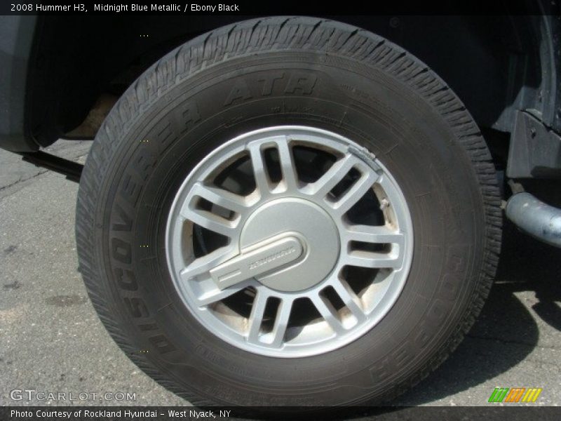 Midnight Blue Metallic / Ebony Black 2008 Hummer H3