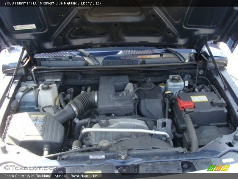 Midnight Blue Metallic / Ebony Black 2008 Hummer H3