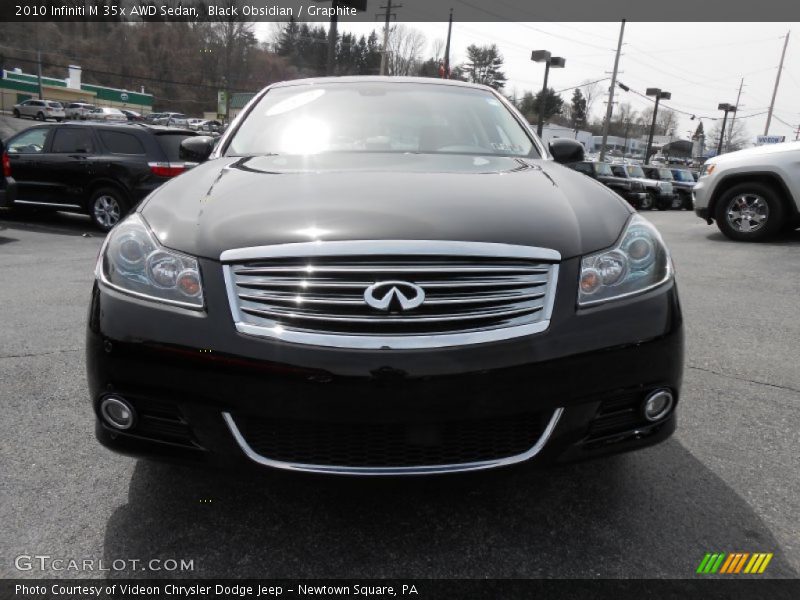 Black Obsidian / Graphite 2010 Infiniti M 35x AWD Sedan