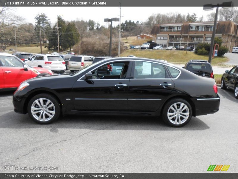 Black Obsidian / Graphite 2010 Infiniti M 35x AWD Sedan