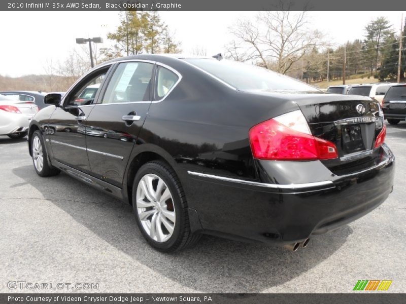 Black Obsidian / Graphite 2010 Infiniti M 35x AWD Sedan