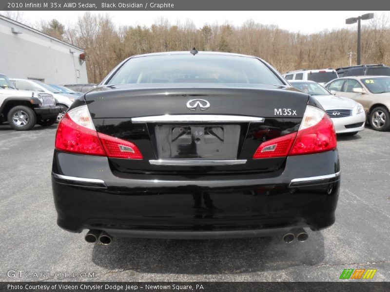 Black Obsidian / Graphite 2010 Infiniti M 35x AWD Sedan