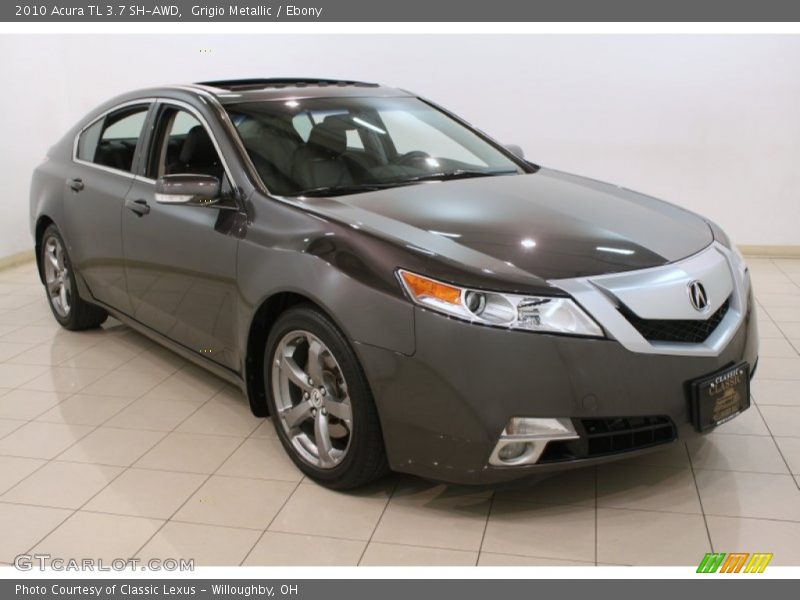 Grigio Metallic / Ebony 2010 Acura TL 3.7 SH-AWD
