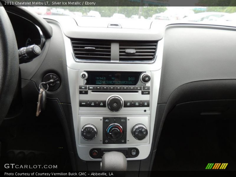 Silver Ice Metallic / Ebony 2011 Chevrolet Malibu LT