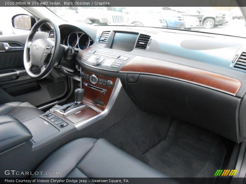 Black Obsidian / Graphite 2010 Infiniti M 35x AWD Sedan
