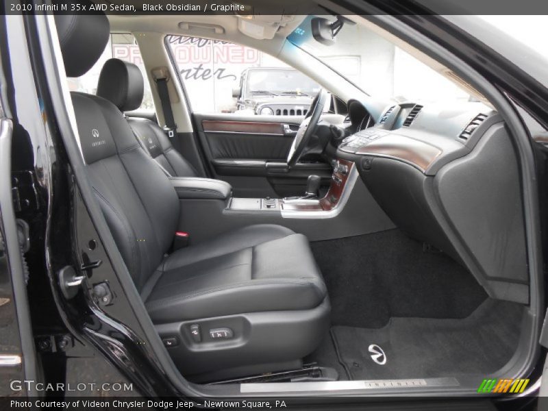 Black Obsidian / Graphite 2010 Infiniti M 35x AWD Sedan