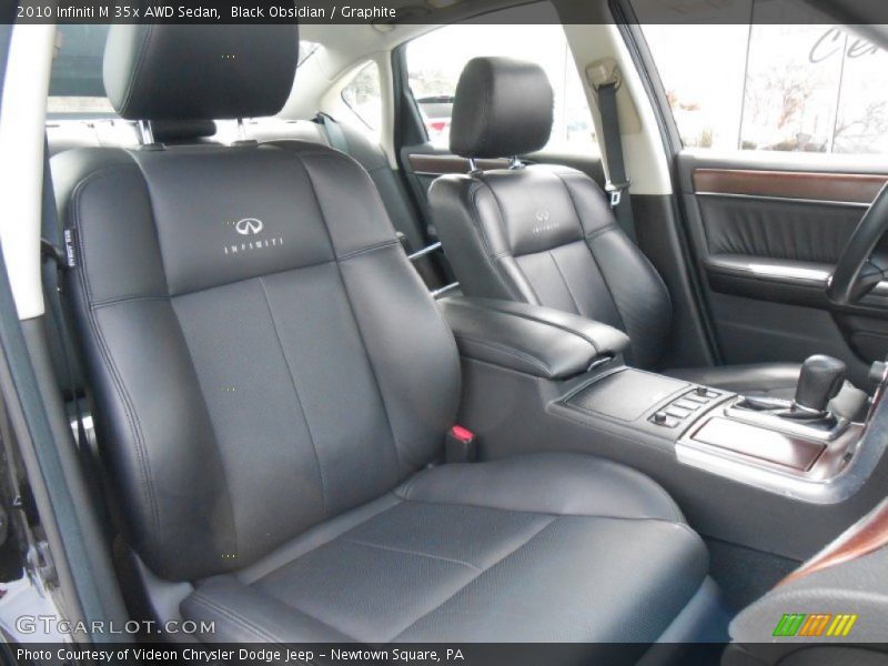 Black Obsidian / Graphite 2010 Infiniti M 35x AWD Sedan