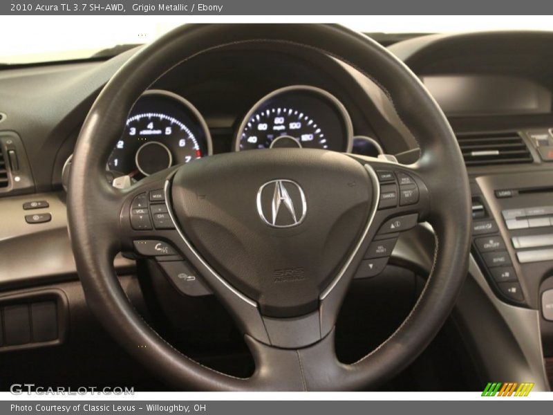 Grigio Metallic / Ebony 2010 Acura TL 3.7 SH-AWD