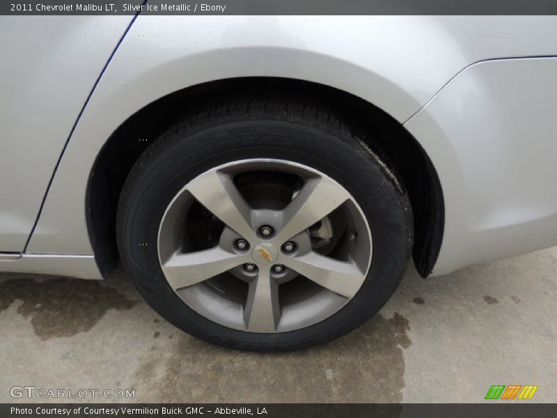 Silver Ice Metallic / Ebony 2011 Chevrolet Malibu LT