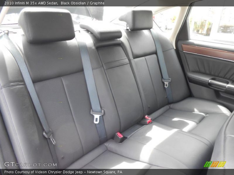 Black Obsidian / Graphite 2010 Infiniti M 35x AWD Sedan