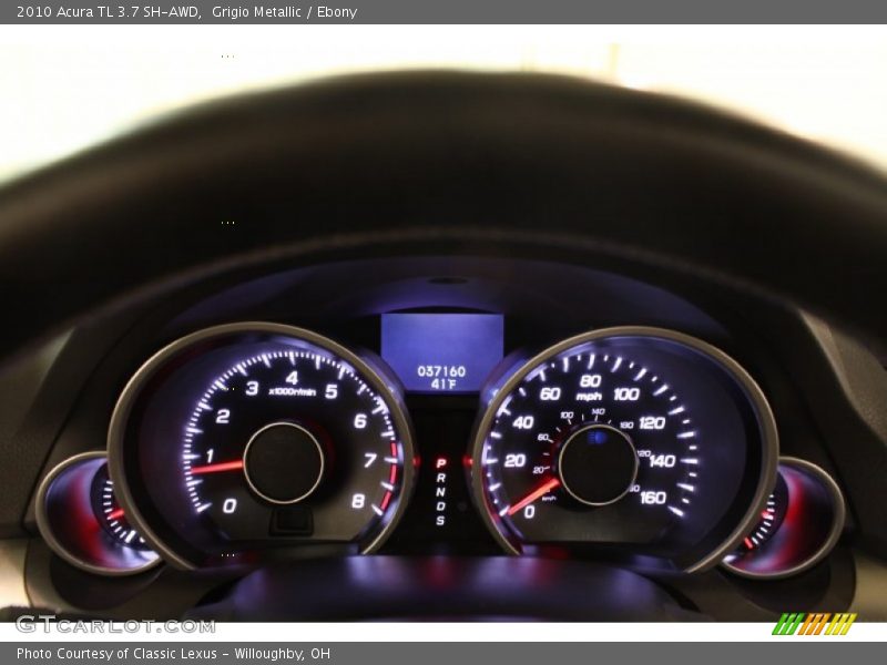 Grigio Metallic / Ebony 2010 Acura TL 3.7 SH-AWD
