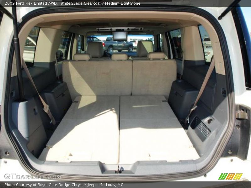 White Suede Clearcoat / Medium Light Stone 2009 Ford Flex Limited AWD