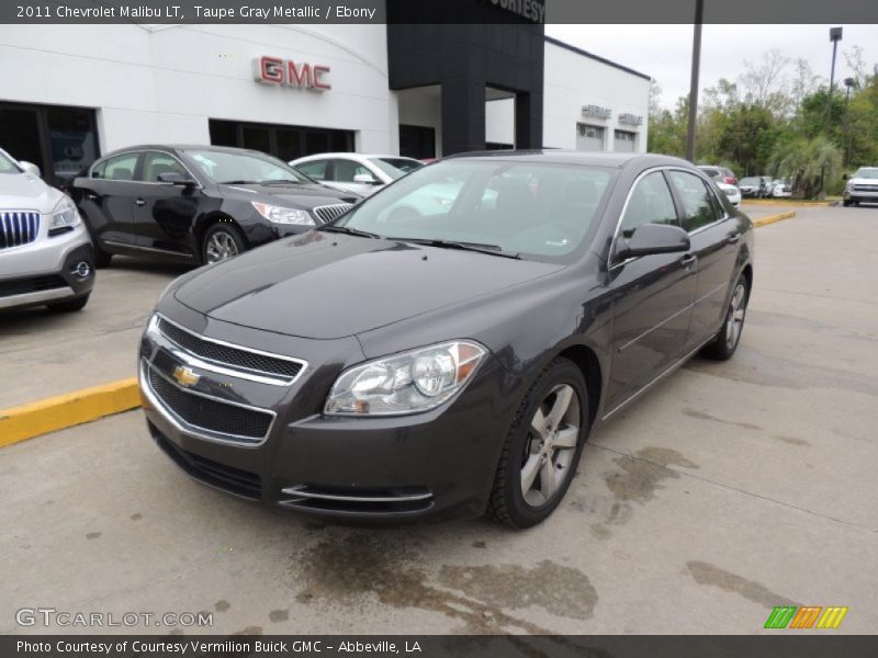 Taupe Gray Metallic / Ebony 2011 Chevrolet Malibu LT