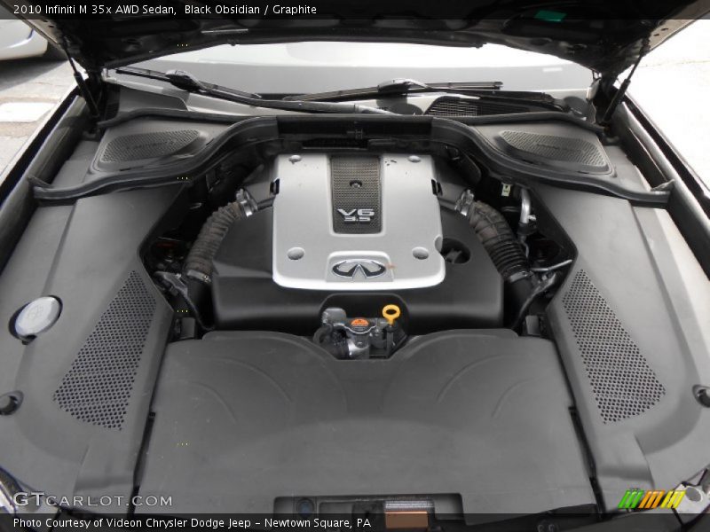Black Obsidian / Graphite 2010 Infiniti M 35x AWD Sedan