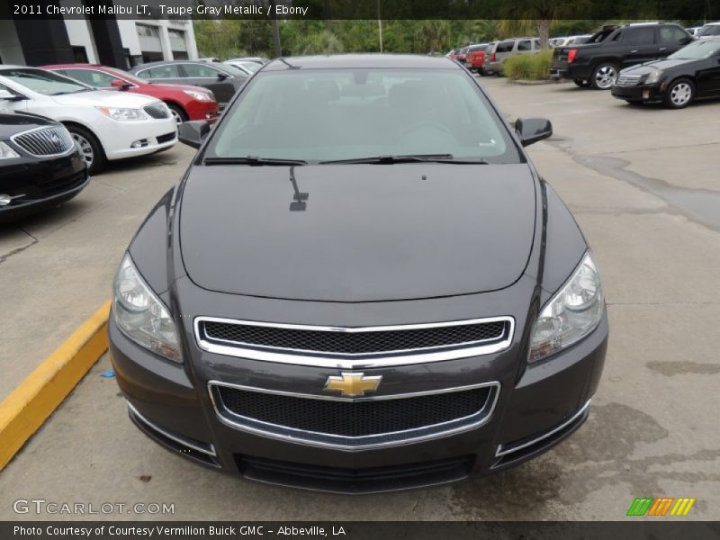 Taupe Gray Metallic / Ebony 2011 Chevrolet Malibu LT
