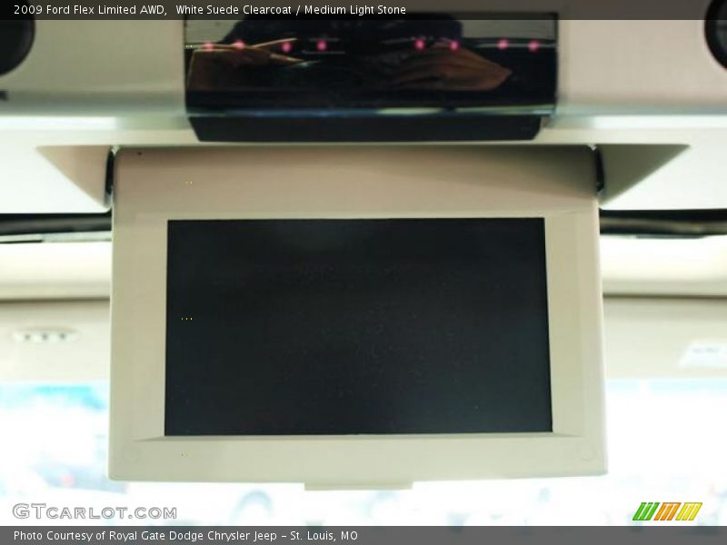 White Suede Clearcoat / Medium Light Stone 2009 Ford Flex Limited AWD