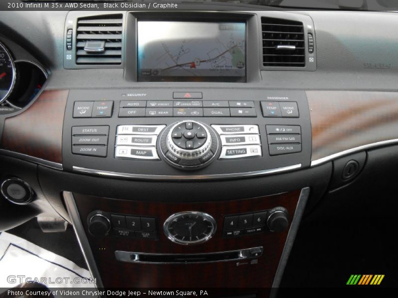 Black Obsidian / Graphite 2010 Infiniti M 35x AWD Sedan