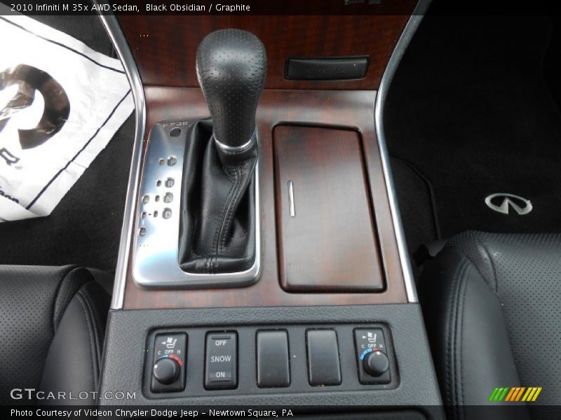 Black Obsidian / Graphite 2010 Infiniti M 35x AWD Sedan