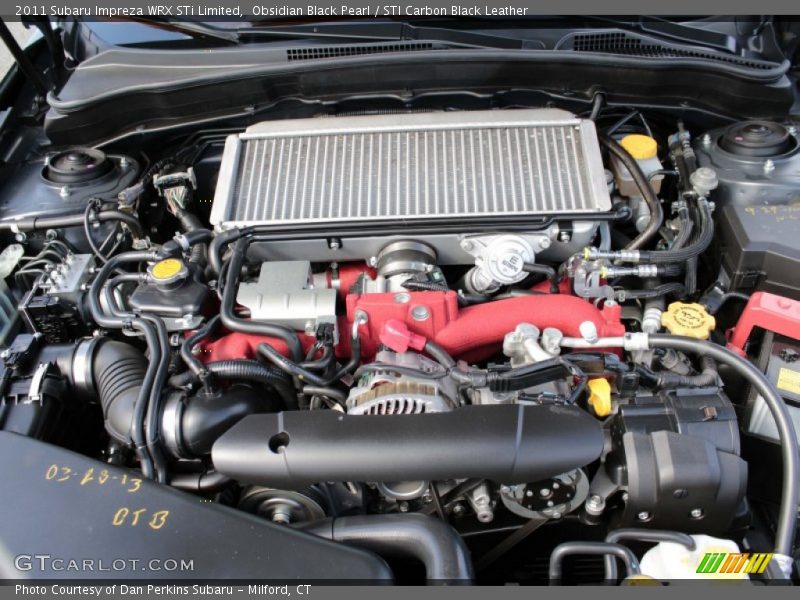 2011 Impreza WRX STi Limited Engine - 2.5 Liter STI Turbocharged DOHC 16-Valve DAVCS Flat 4 Cylinder