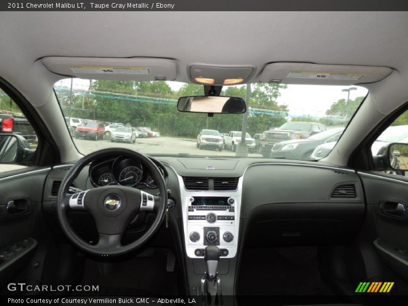 Taupe Gray Metallic / Ebony 2011 Chevrolet Malibu LT