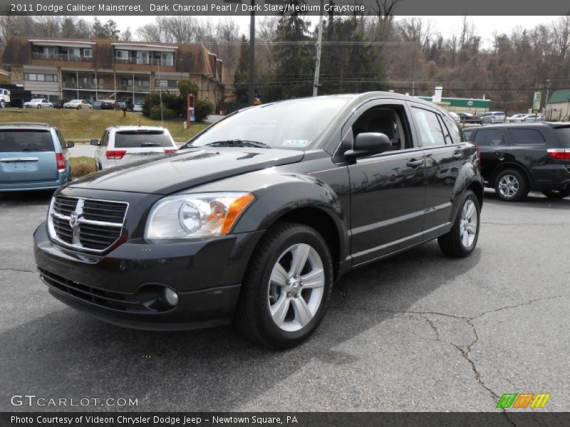 Dark Charcoal Pearl / Dark Slate/Medium Graystone 2011 Dodge Caliber Mainstreet