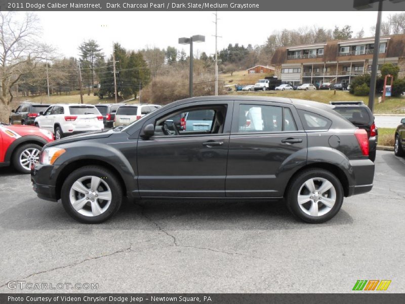Dark Charcoal Pearl / Dark Slate/Medium Graystone 2011 Dodge Caliber Mainstreet