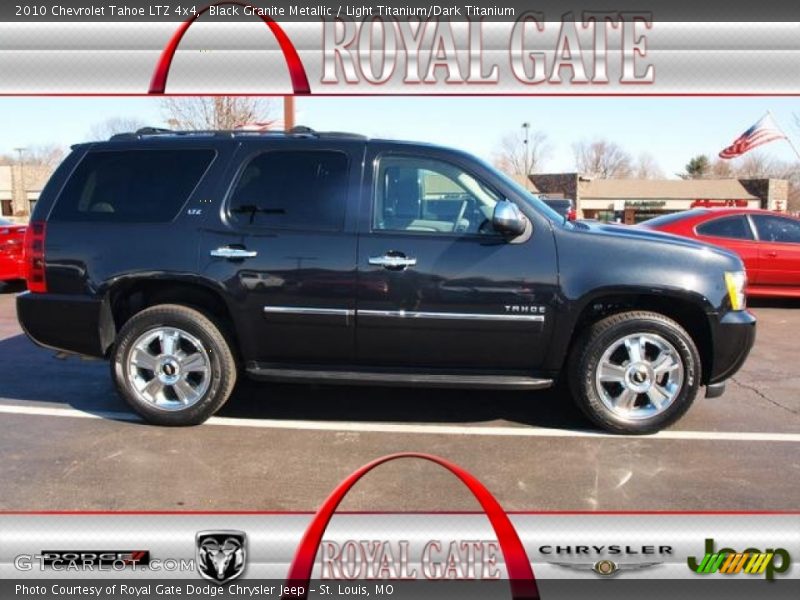 Black Granite Metallic / Light Titanium/Dark Titanium 2010 Chevrolet Tahoe LTZ 4x4