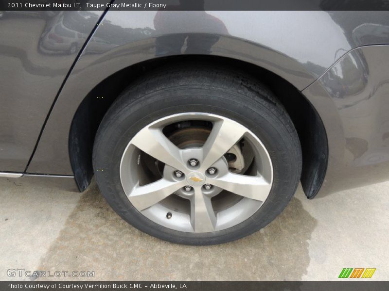 Taupe Gray Metallic / Ebony 2011 Chevrolet Malibu LT