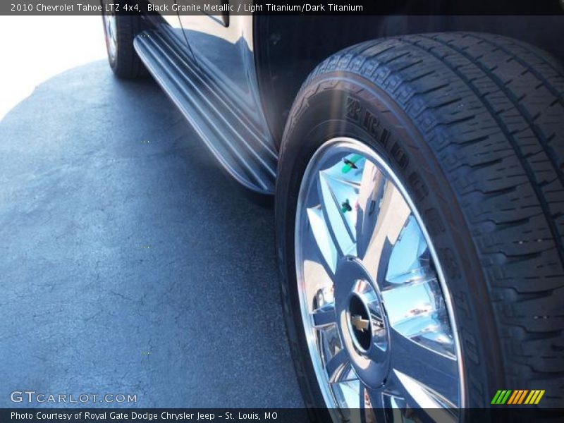 Black Granite Metallic / Light Titanium/Dark Titanium 2010 Chevrolet Tahoe LTZ 4x4