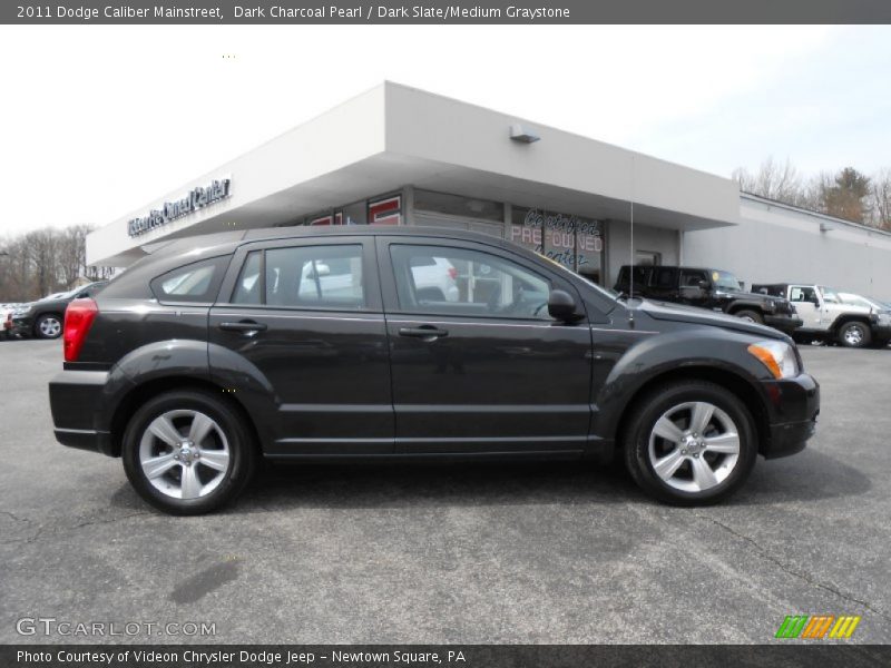 Dark Charcoal Pearl / Dark Slate/Medium Graystone 2011 Dodge Caliber Mainstreet