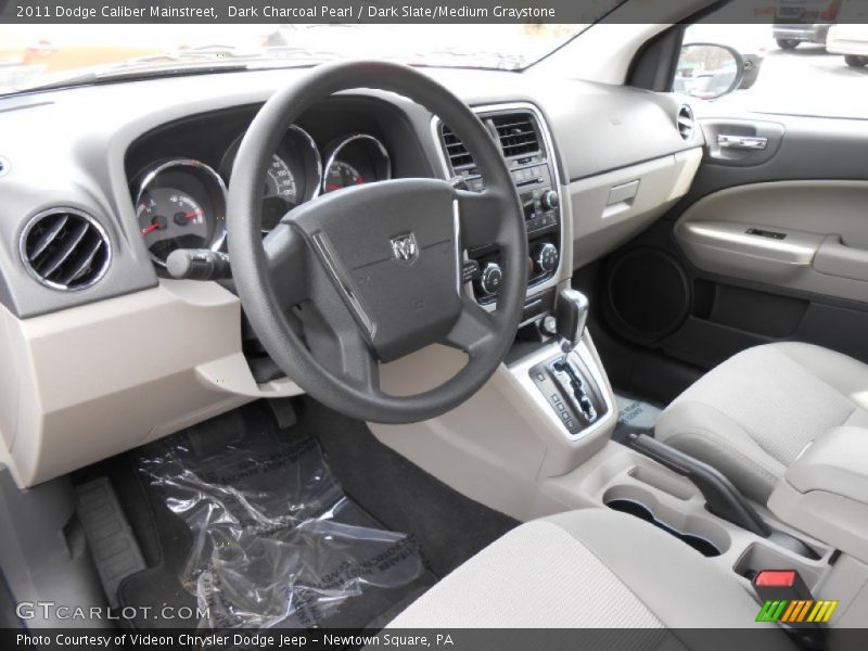 Dark Charcoal Pearl / Dark Slate/Medium Graystone 2011 Dodge Caliber Mainstreet