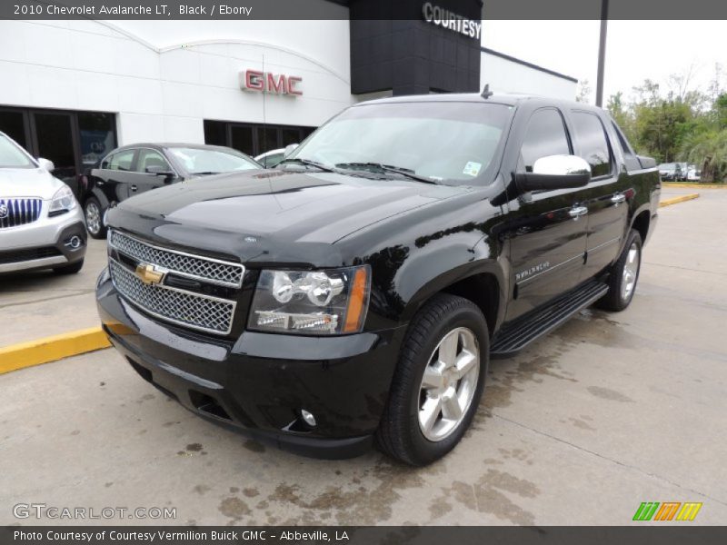 Black / Ebony 2010 Chevrolet Avalanche LT