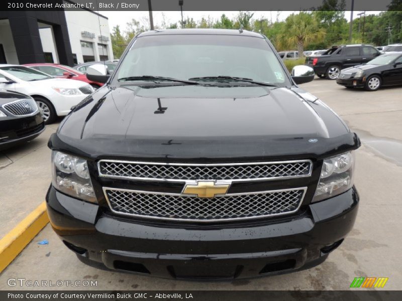 Black / Ebony 2010 Chevrolet Avalanche LT
