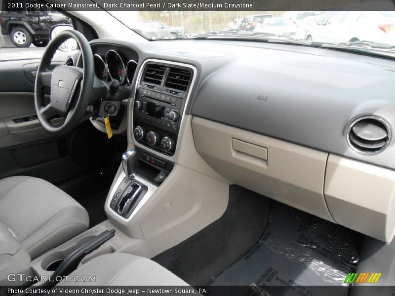 Dark Charcoal Pearl / Dark Slate/Medium Graystone 2011 Dodge Caliber Mainstreet