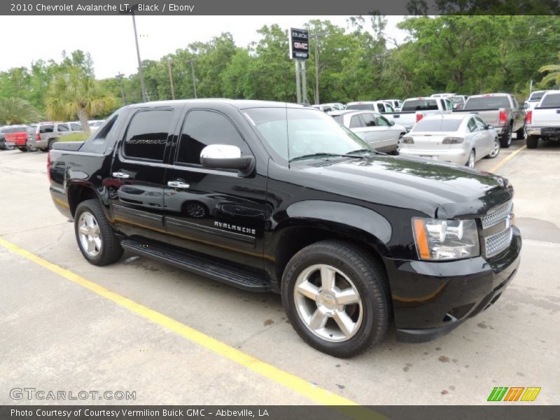 Black / Ebony 2010 Chevrolet Avalanche LT