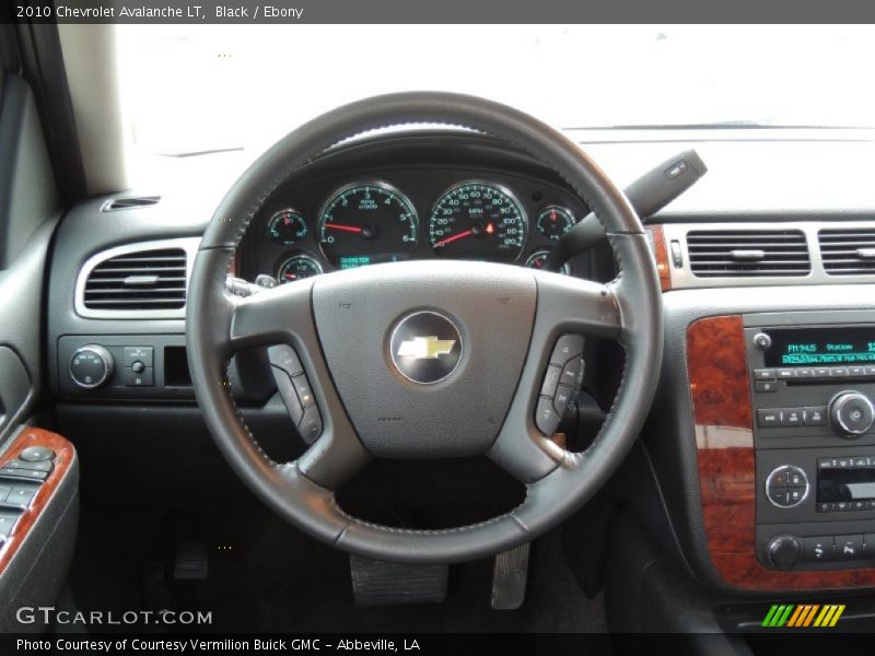 Black / Ebony 2010 Chevrolet Avalanche LT