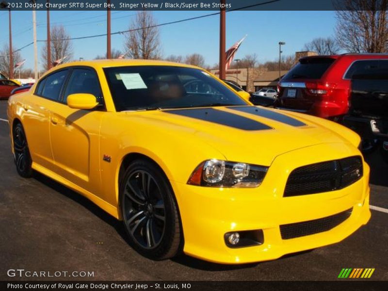 Front 3/4 View of 2012 Charger SRT8 Super Bee