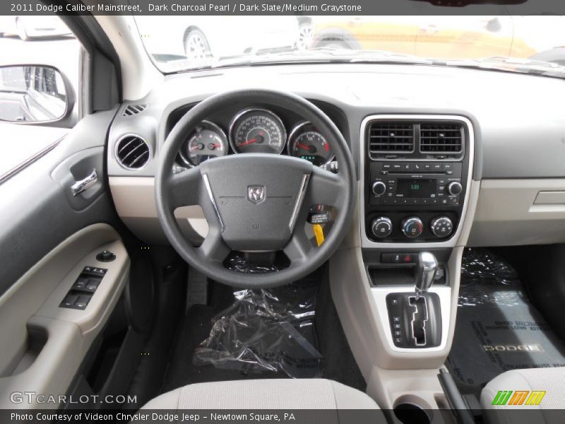 Dark Charcoal Pearl / Dark Slate/Medium Graystone 2011 Dodge Caliber Mainstreet