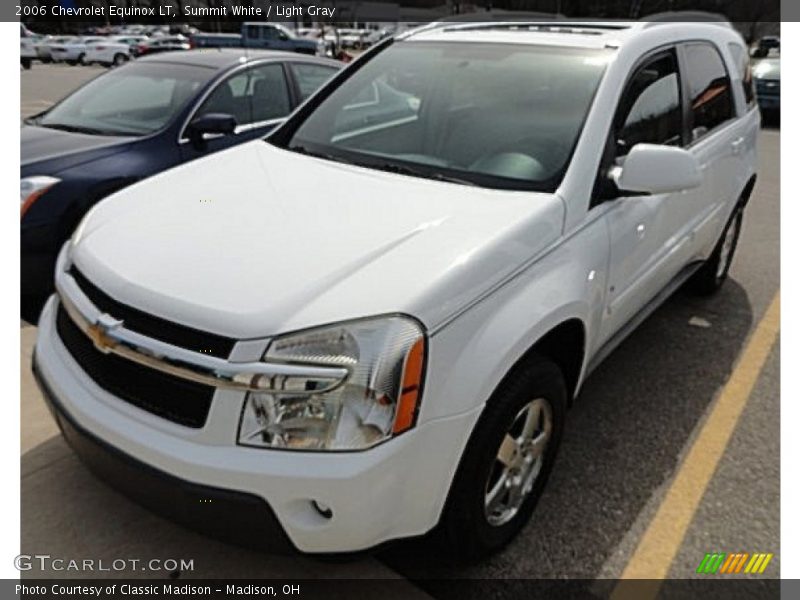 Summit White / Light Gray 2006 Chevrolet Equinox LT
