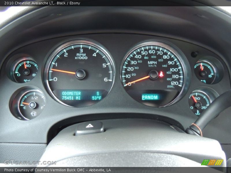 Black / Ebony 2010 Chevrolet Avalanche LT